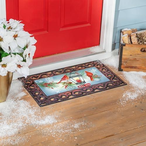Cardinal Lantern Sassafras Doormat Insert