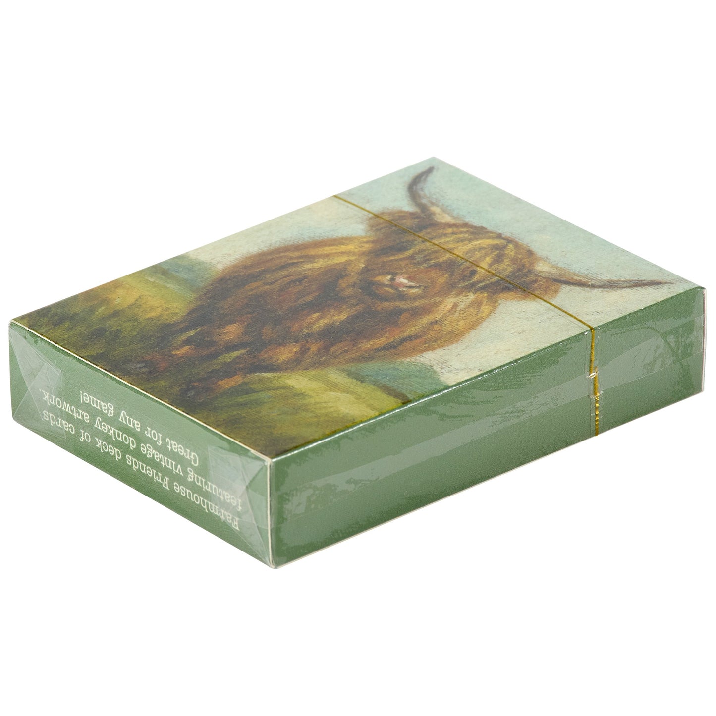 Highland Cow Playing Cards Deck