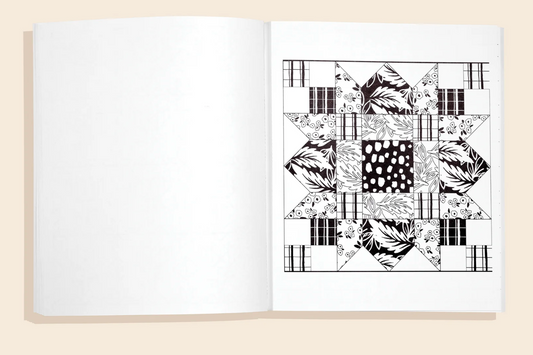 Modern Quilting Coloring Book - by Stephanie Sliwinski (Paperback)