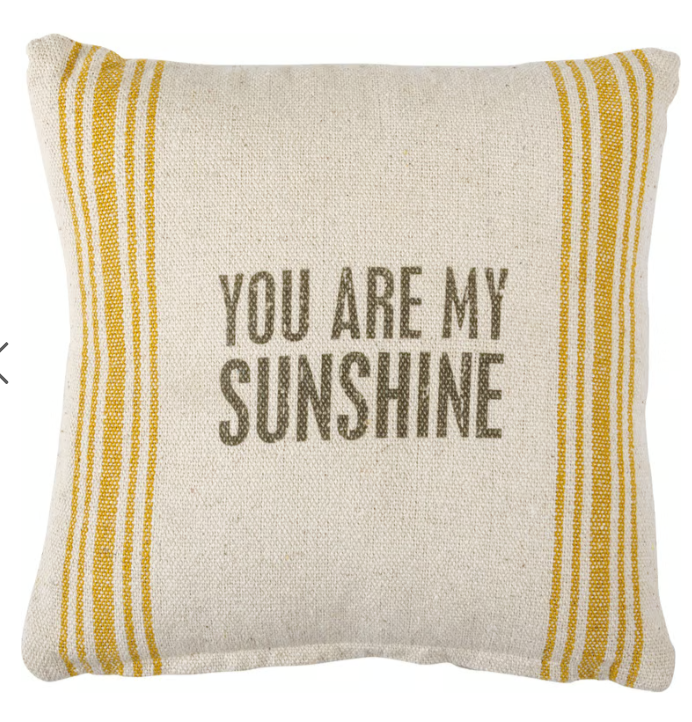 You are My Sunshine Throw Pillow