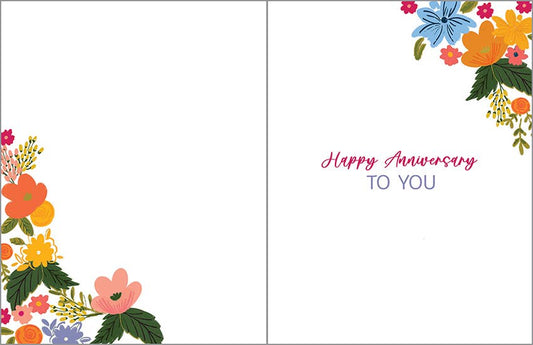 Anniversary Greeting Card - Wonderful Couple