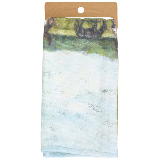 Horse Family Kitchen Towel