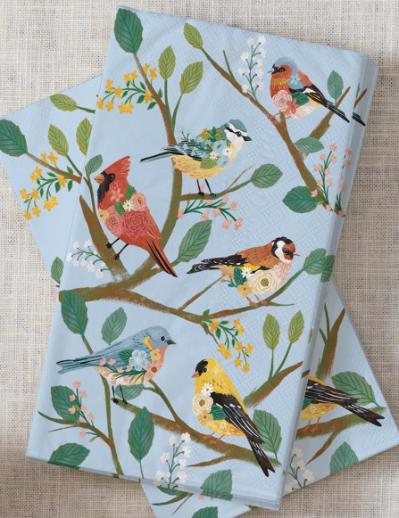Feathered Gathering Paper Guest Towel - 15 pack