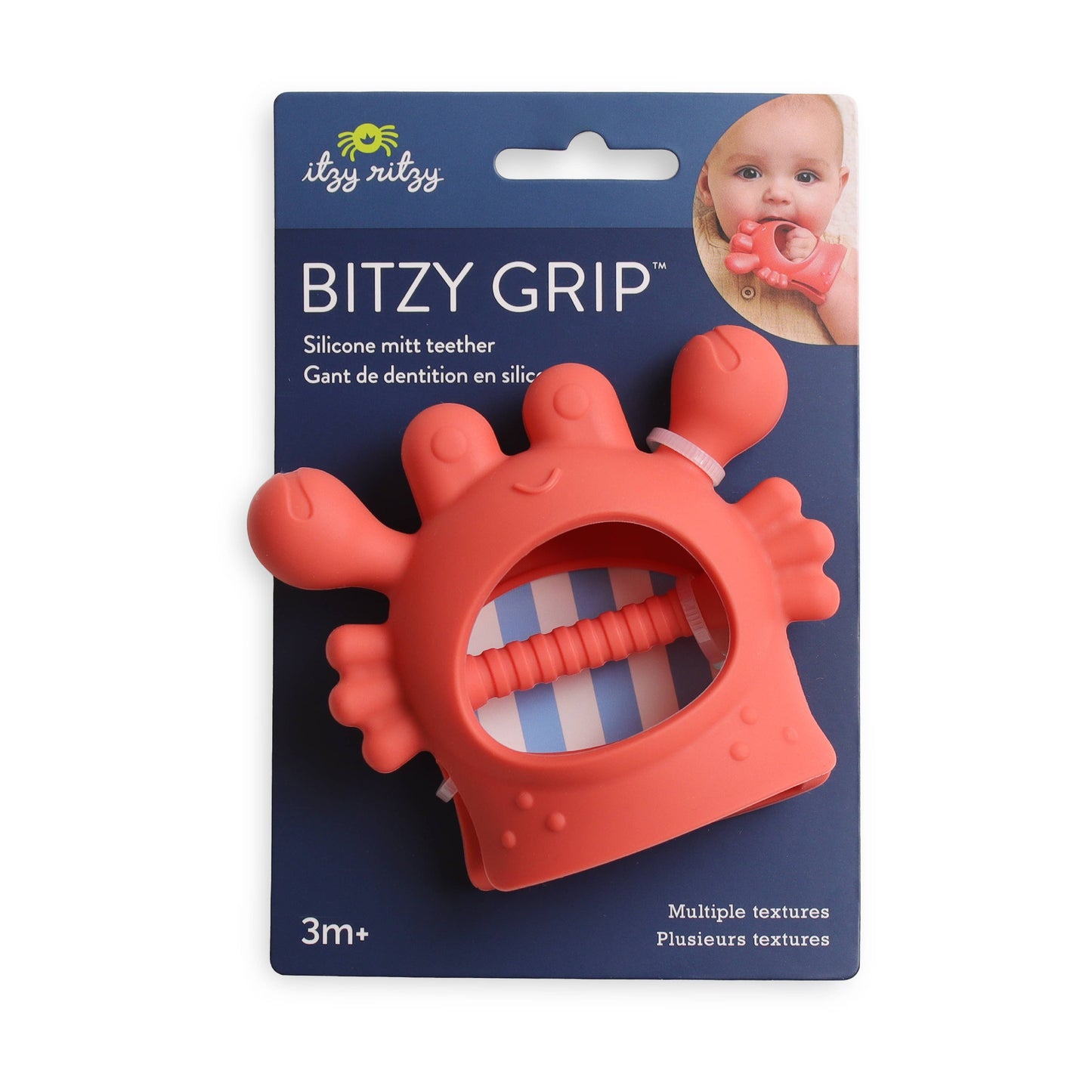 Crab Bitzy Grip™ Teether - Itzy Ritzy