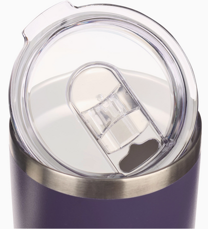 Be Still & Know Purple Tumbler