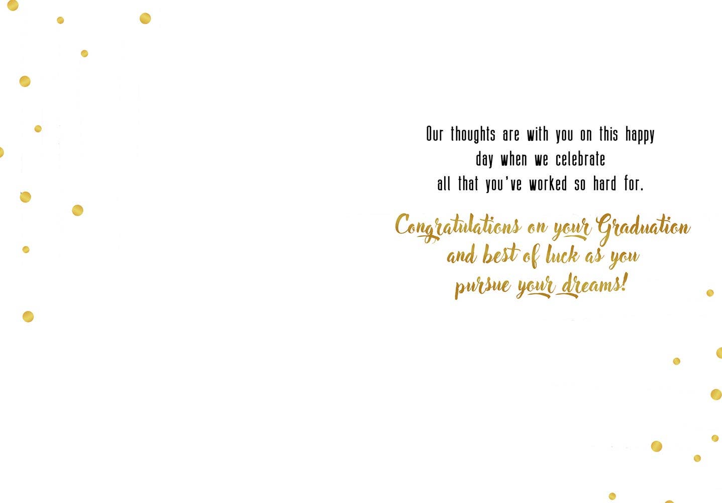 Dream Big Graduation Card