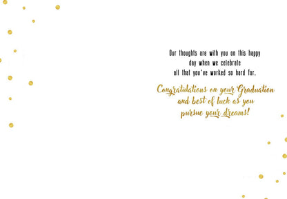 Dream Big Graduation Card