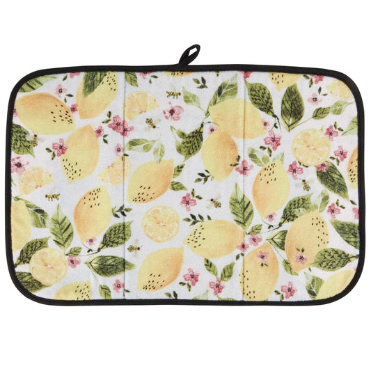 For the Love of Lemons Dish Drying Mat