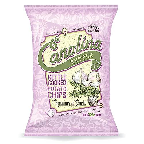 Rosemary and Garlic Kettle Cooked Potato Chips - 2 oz