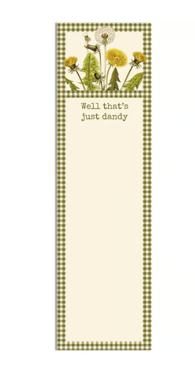 Well That's Just Dandy Magnetic Notepad