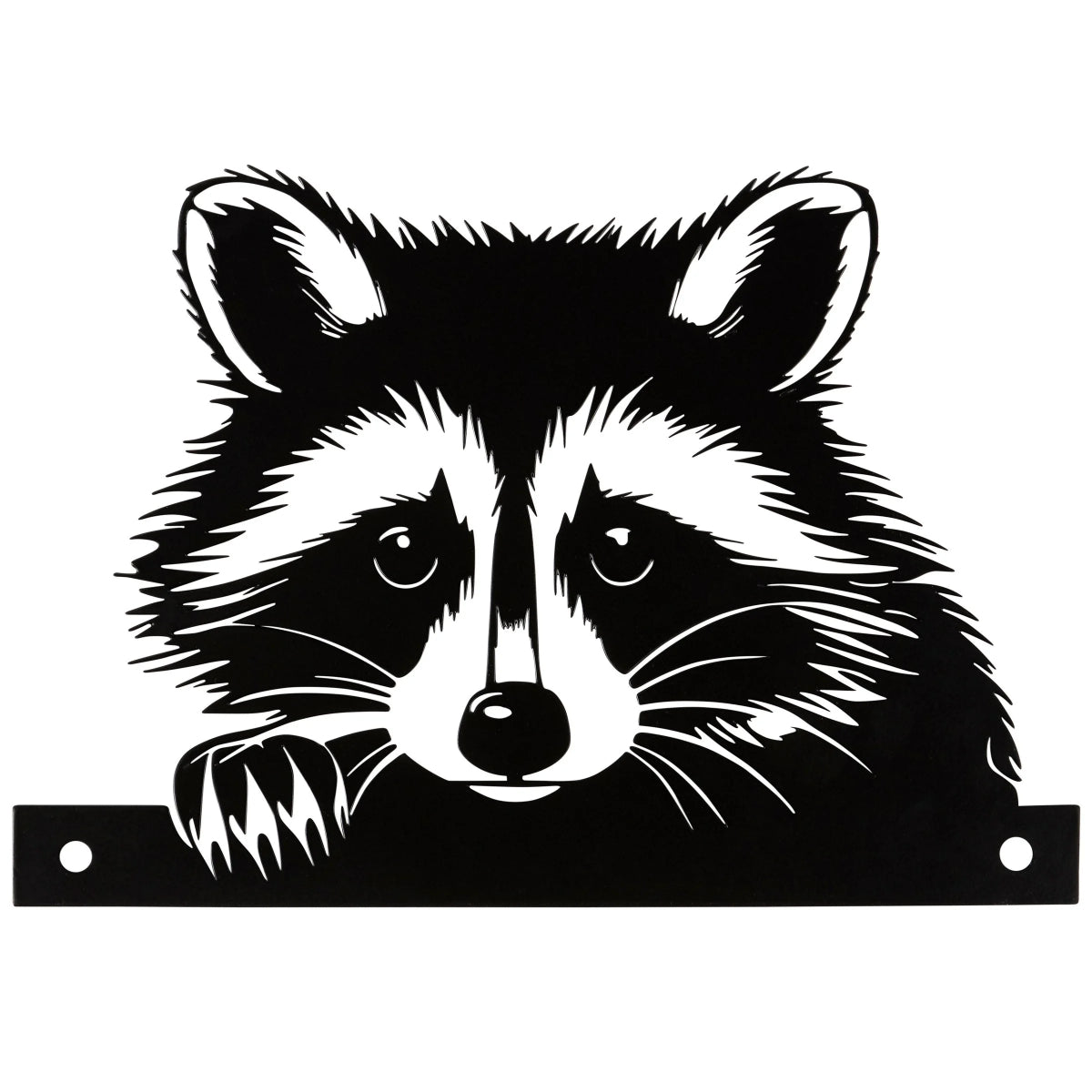 Metal Outdoor Art - Raccoon