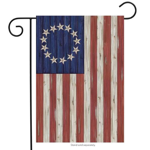 Betsy Ross Patriotic Garden Flag - 4th of July 12.5" x 18"