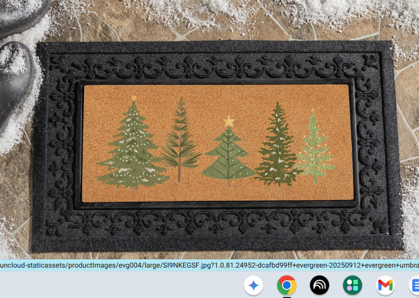 Shades of Green Coir Sassafras Door Mat Insert