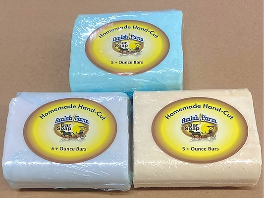 Amish Farm Bar Soap 5oz Individual Bar