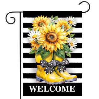 April Showers Garden Flag