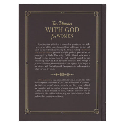 10 Minutes with God for Women Daily Devotional - Hardcover
