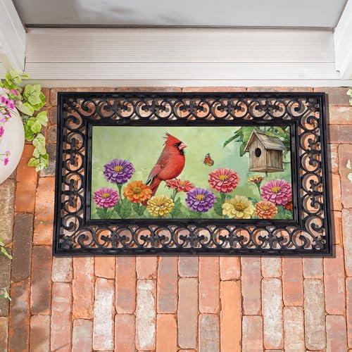 Spring Cardinal Time Sassafras Switch Mat Doormat Insert