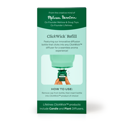 Lifelines ClickWick Fir Needle and Pine Refill-Candle/Plant/ Shower