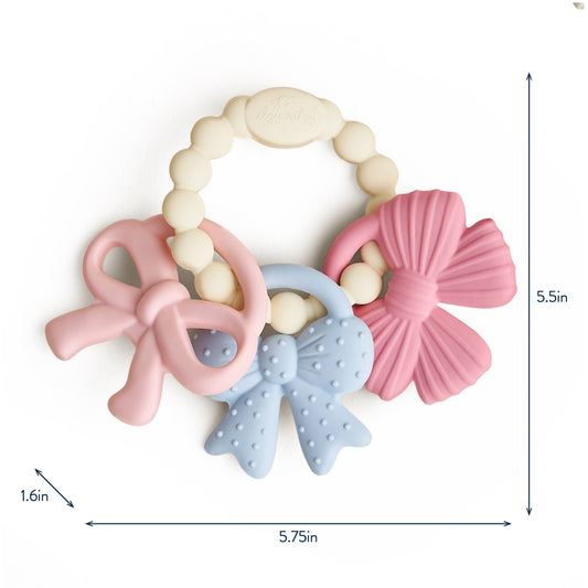 Itzy Trio™ Silicone Teether Bows - Itzy Ritzy