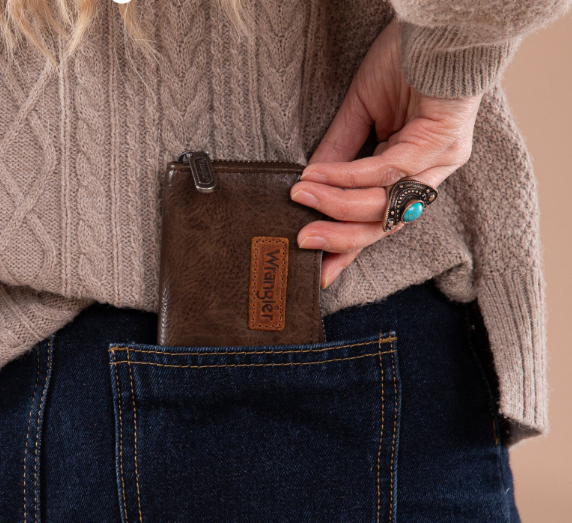 Small Wallet RFID Card Holder - Wrangler