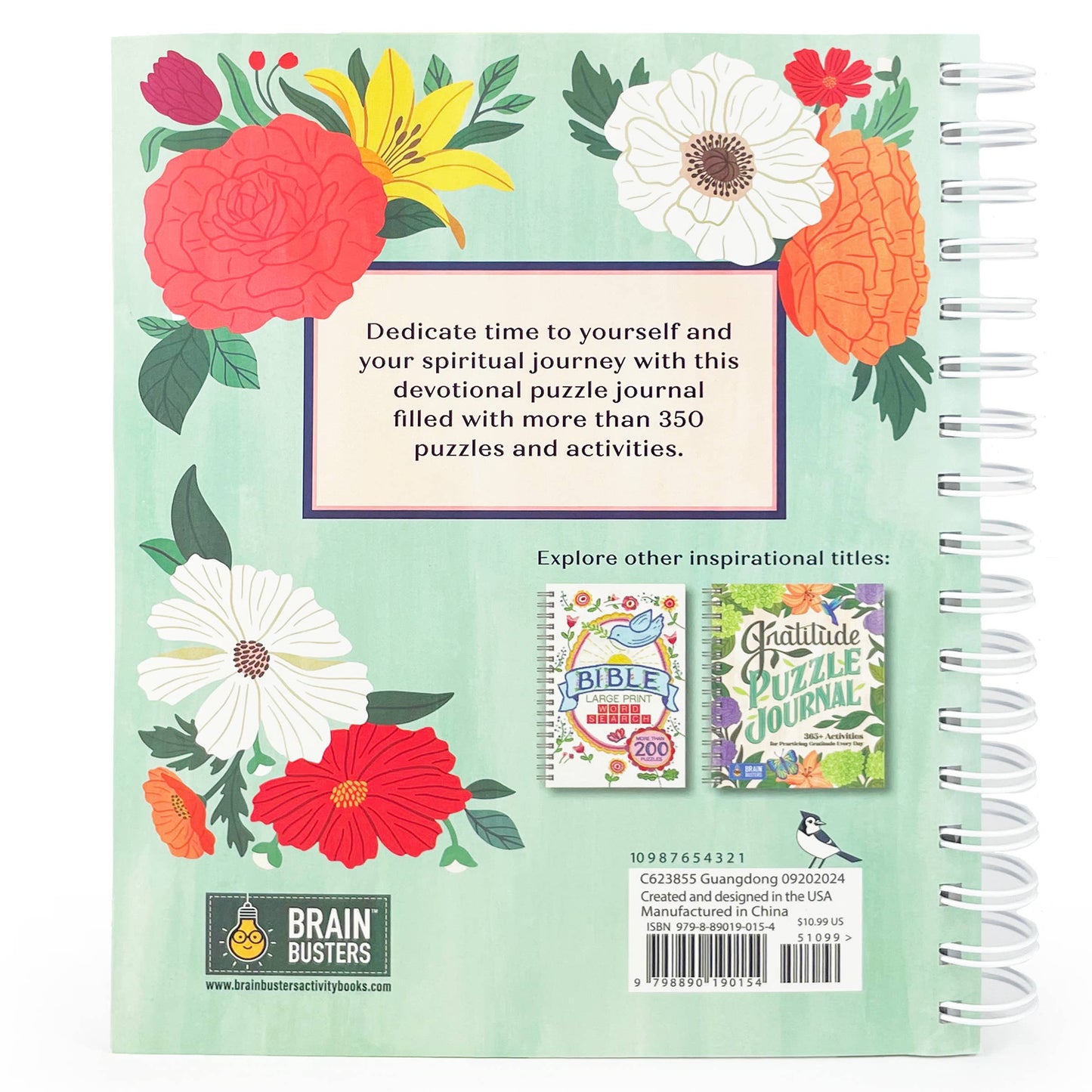 Devotional Puzzle Journal - Puzzle Gift Book