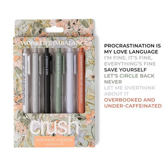 Say What?! Quote Pen Set - 3 options