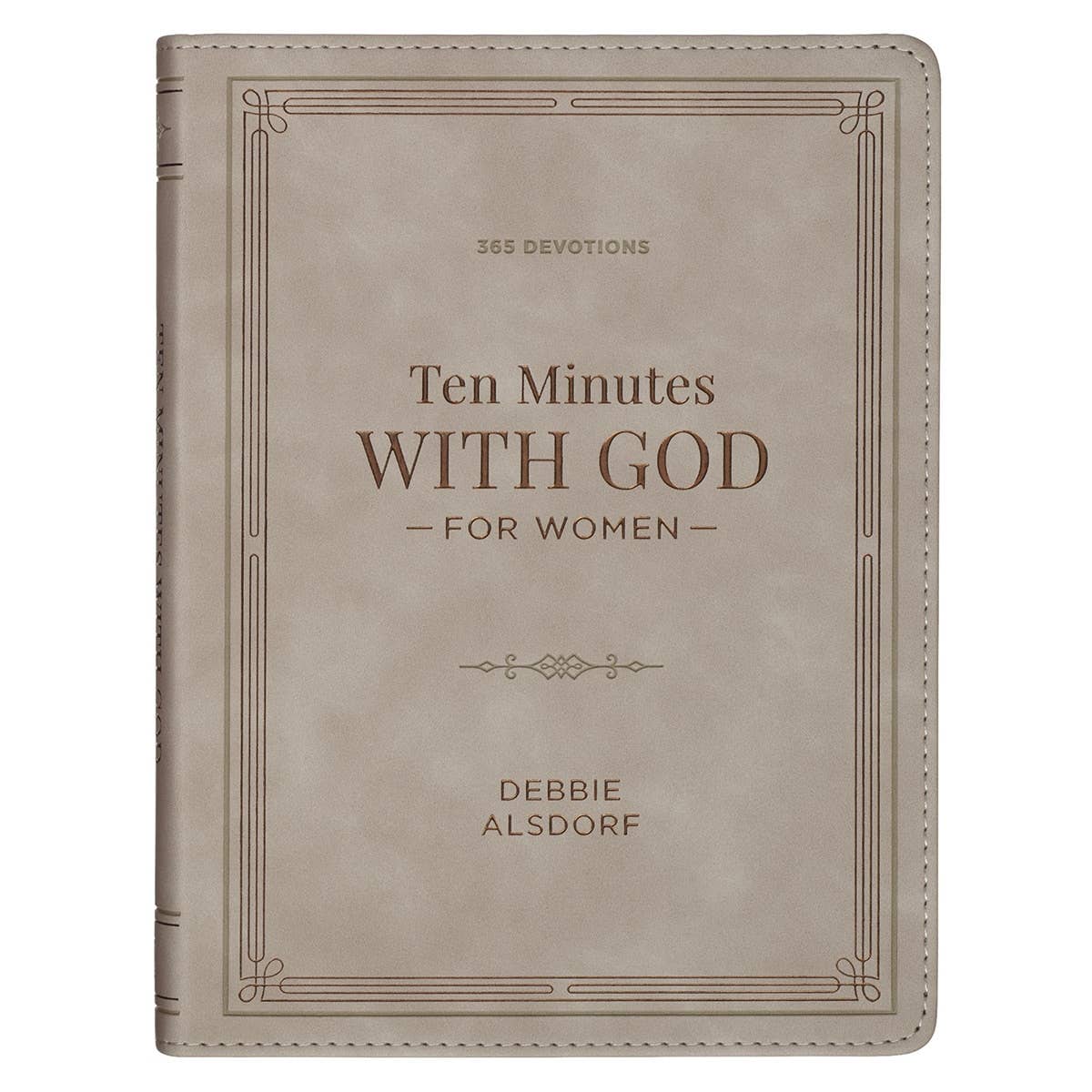 10 Minutes with God for Women Daily Devotional - Faux Leather