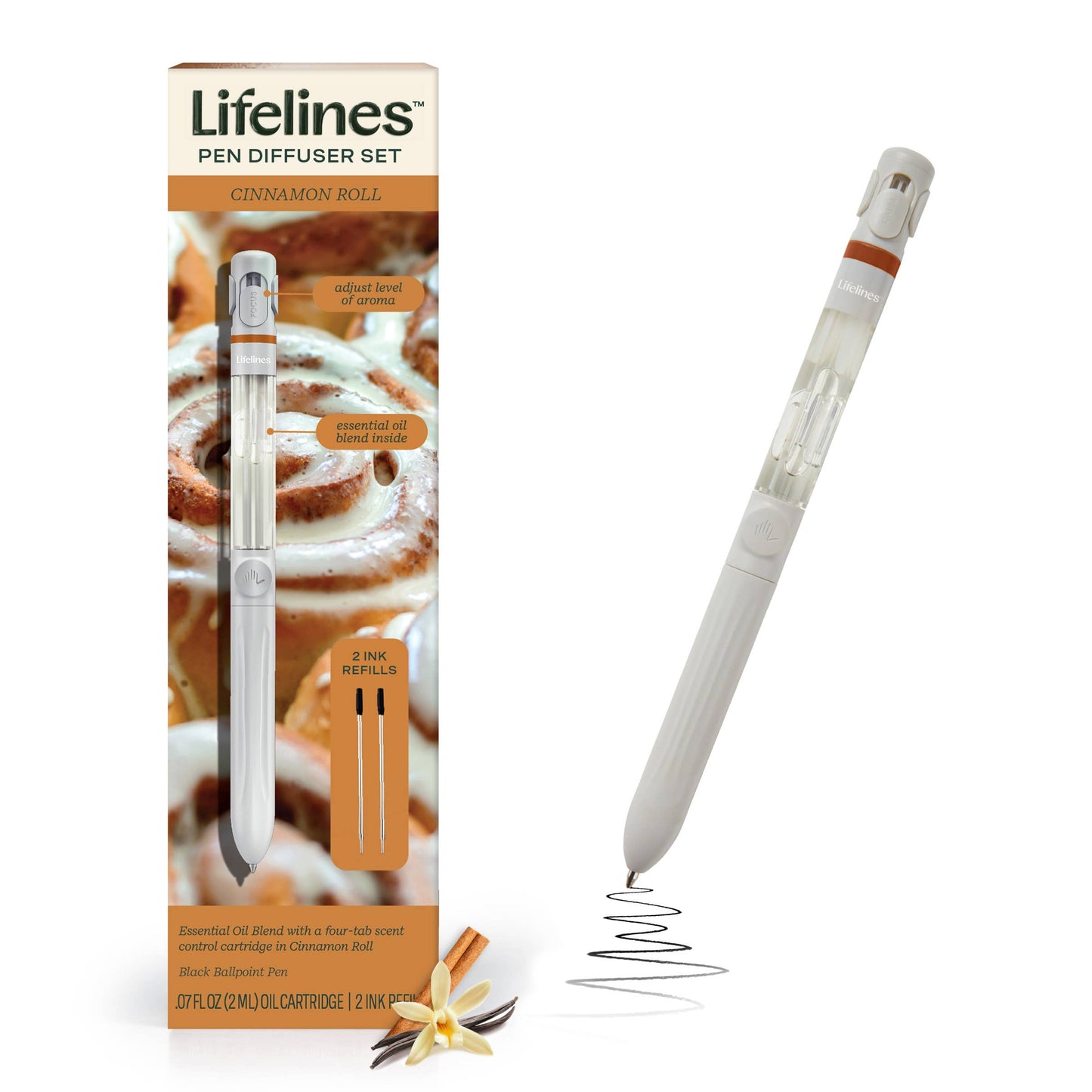 Lifelines Pen Diffuser - Cinnamon Roll Scent