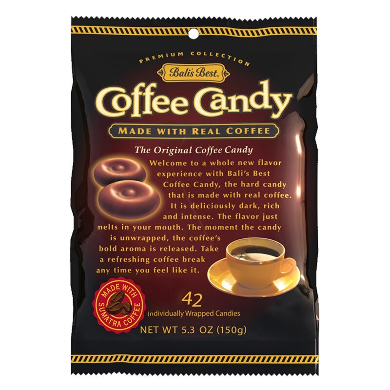Bali's Best Coffee Candy 5.3 oz Bag