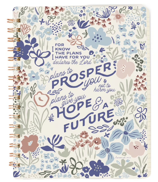 Plans to Prosper You Spiral Notebook