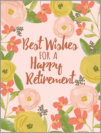 Retirement Greeting Card - Sweet Little Roses