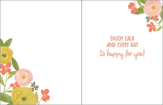 Retirement Greeting Card - Sweet Little Roses