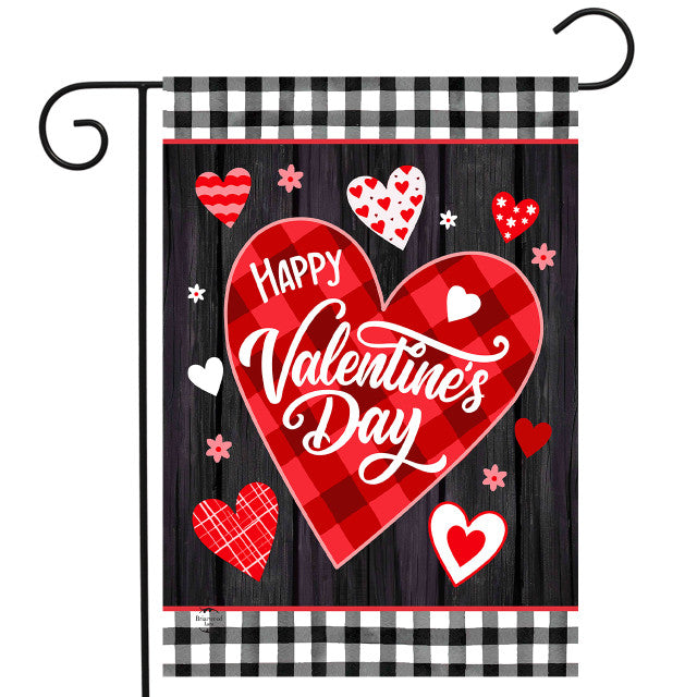 Scattered Hearts Garden Flag