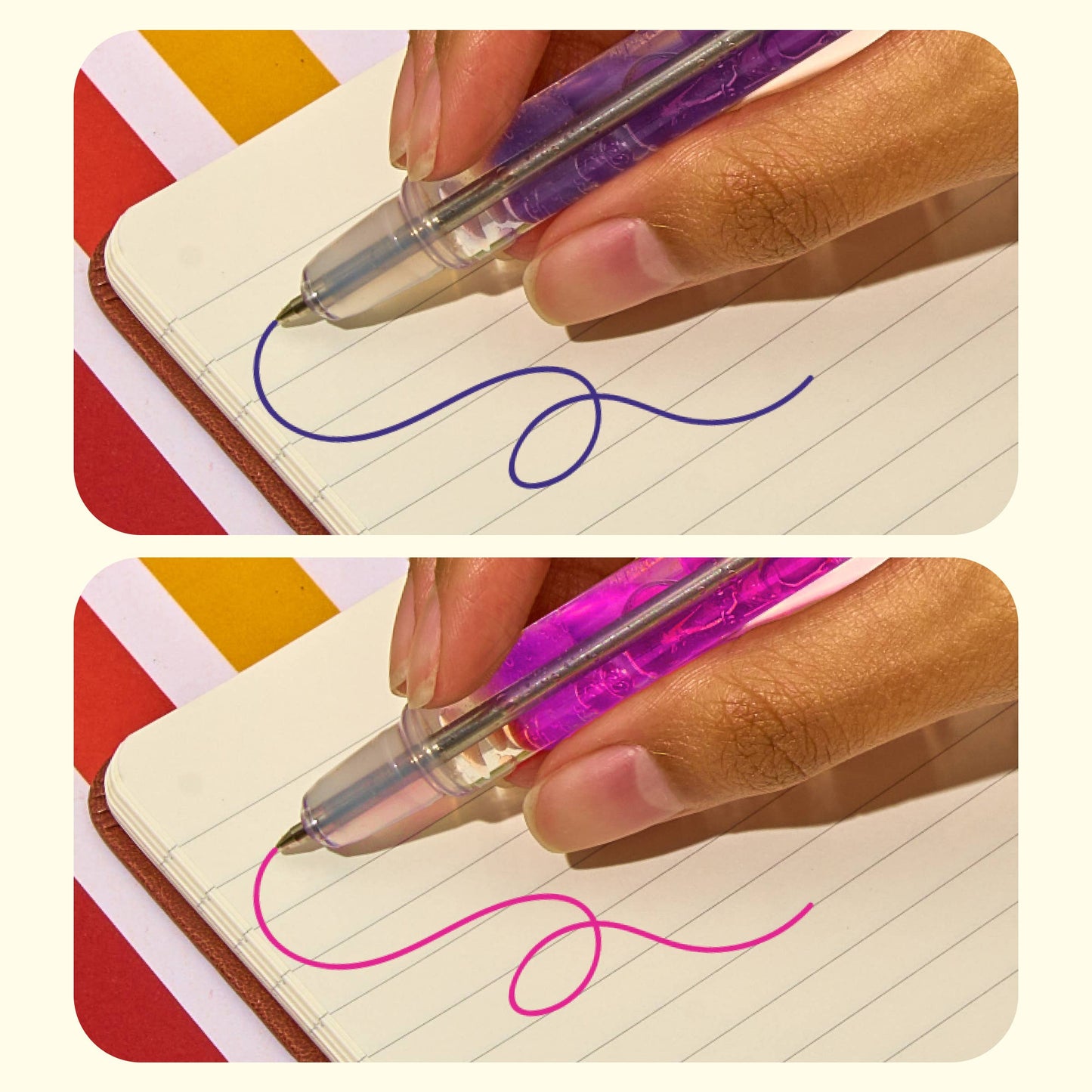 Lifelines Scented Lava Pens 2 Pk Pink/ Purple
