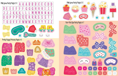 My Sticker Dress-Up: Pet Pajama Party!