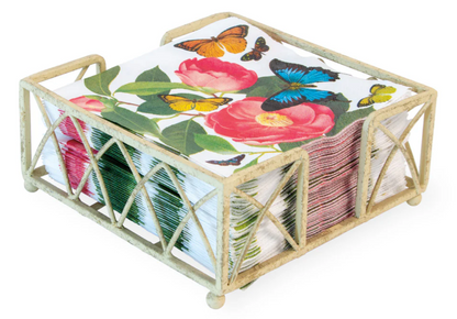 Arch Cocktail Napkin Caddy Holder - 2 Color Options
